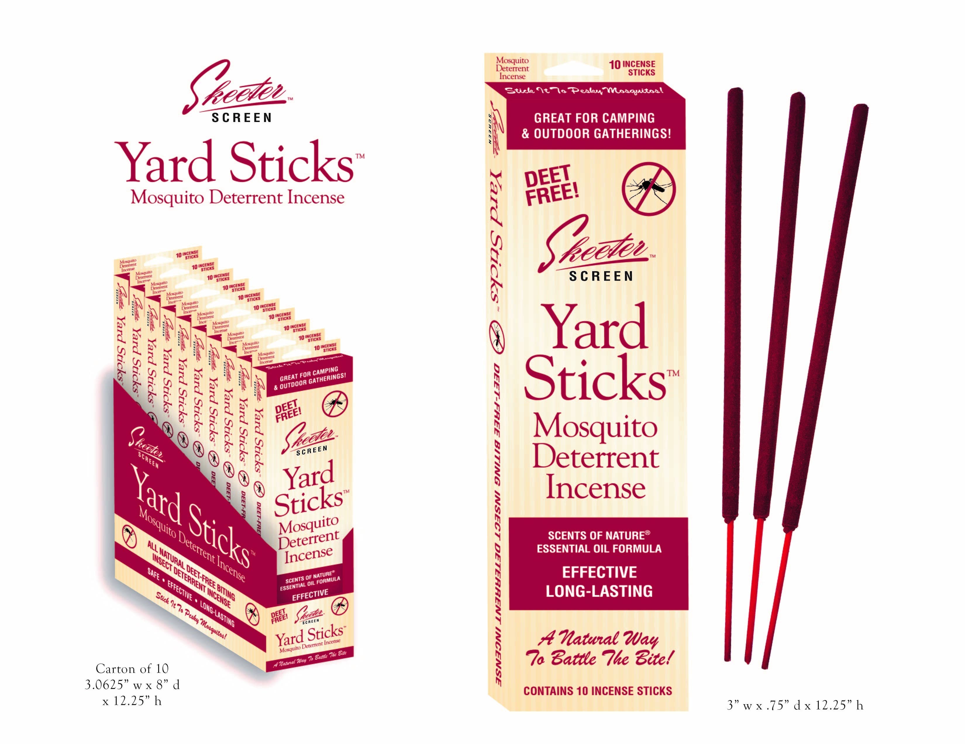 Skeeter Screen Yard Sticks